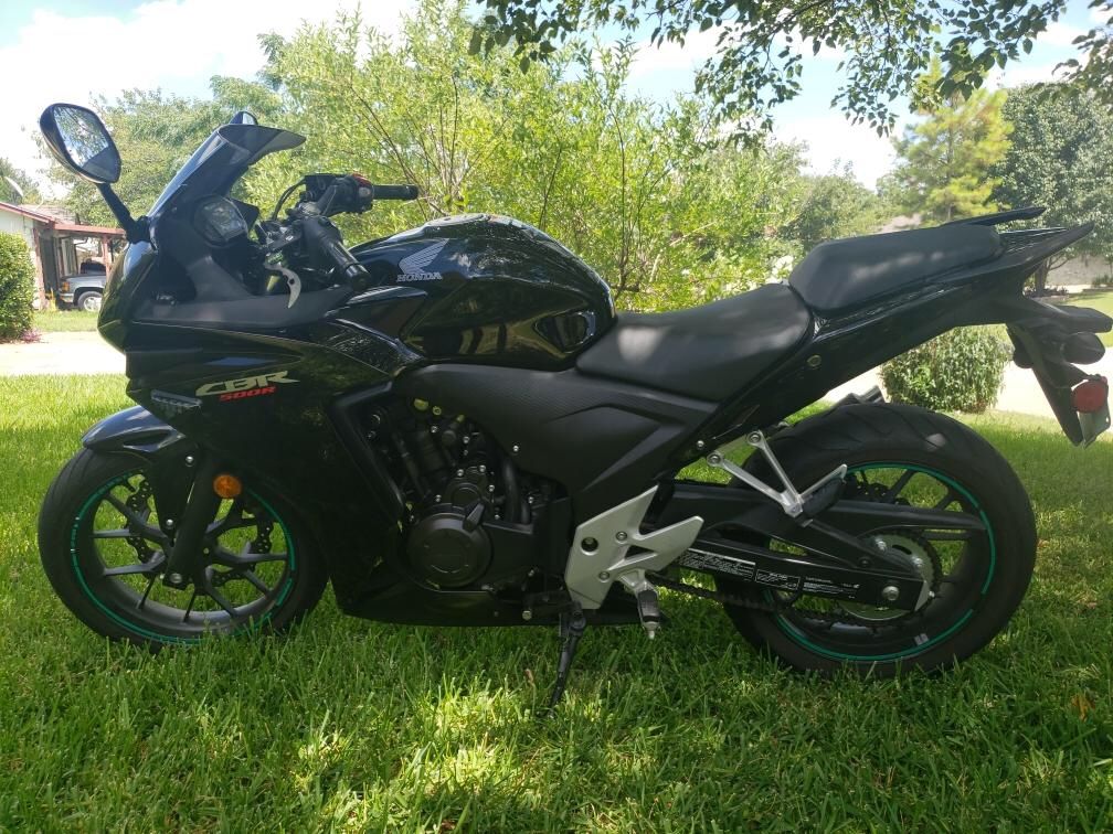 2013 Honda CVR 500 3400 miles motorcycle