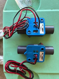 Irrigation Flow meter 1” w/ sch 80 Tee, Flomec QS-100-10 1”  quantity 2 can be sold individually