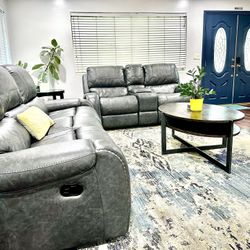 Recliner Sofa And Love Seat