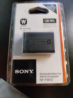 Sony rechargeable battery pack np-fw50
