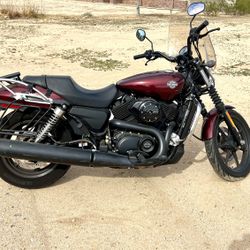 Motorcycle Harley Davidson 2015 Model Street 500 
