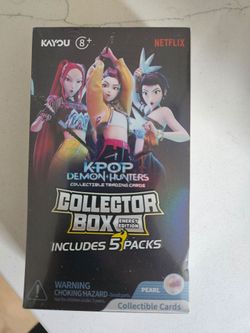 K-Pop Demon Hunters Collector Box Trading Cards