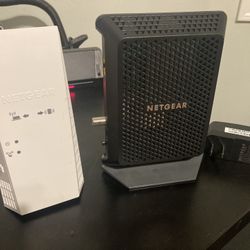 Netgear Modem And WiFi Extender