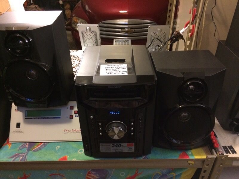 Sharp Mini Component System CD-DH950