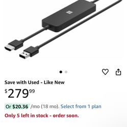 Discontinued Microsoft 4K Wireless Display Adapter - Wireless