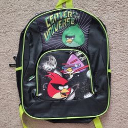 Angry Birds Backpack For Kids New ( Price Firm).