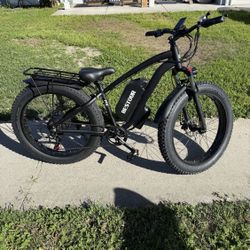 26” Fat Tire E Bike