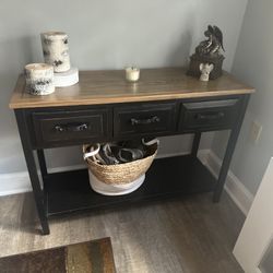 Console table 