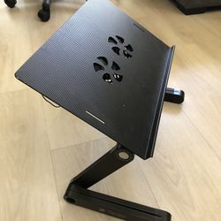 Adjustable Laptop Stand With Cooling Fan