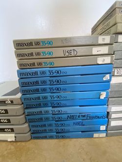 Reel to Reel Tape 1/4 Maxwell