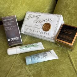 Gift Set: Castelbel Soap with Luxury Skincare Travel Items
