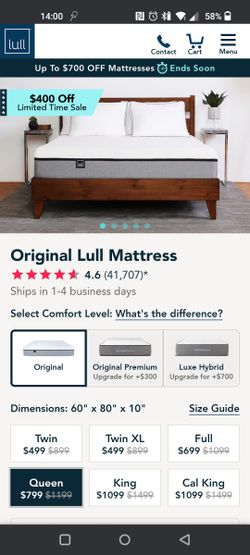 Lull Queen Mattress