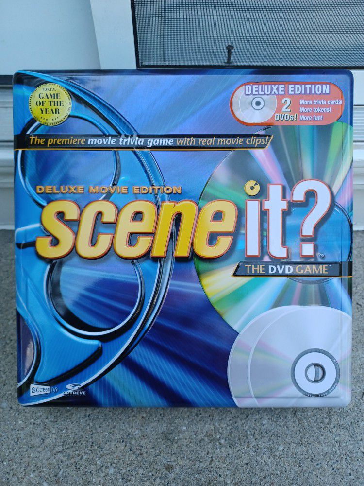 New SCENE It Deluxe Movie Edition DVD GAME 