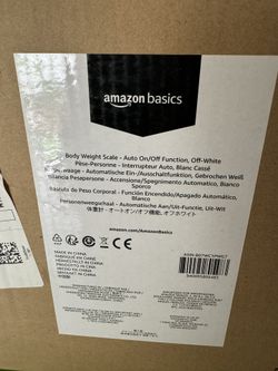 Amazon Basics Body Weight Scale