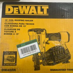 Dewalt Coil Roofing Nailer 