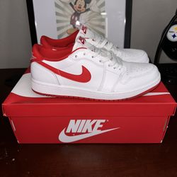 Air Jordan 1 Retro Low OG 'University Red'