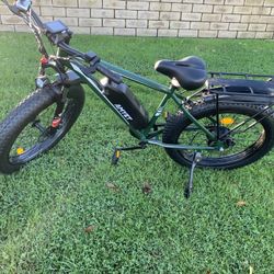 High-Power Fat Tire Electric Bike | Full-Size Frame