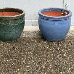 Huge New Ceramic Pots $45 Each 