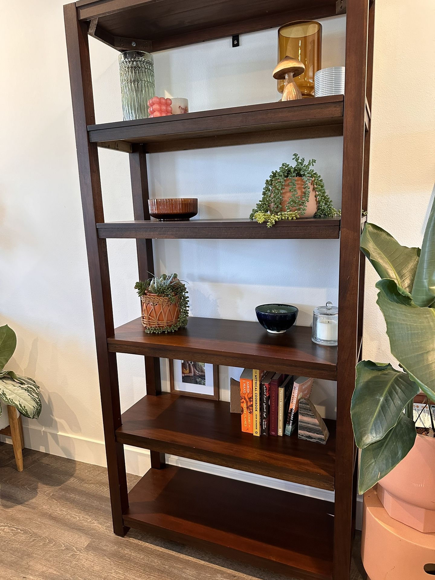 Brown Walnut Shelf