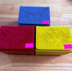 Yu-Gi-Oh PU Leather Deck Box’s