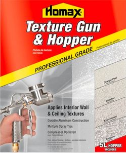 PISTOLA DE TEXTURA CON TOLVA/TEXTURE GUN & HOPPER
