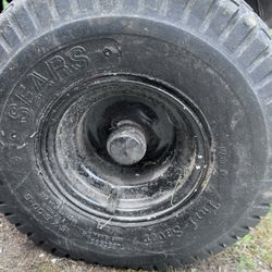 mower from tire and rim 