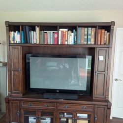 Wooden Entertainment Center