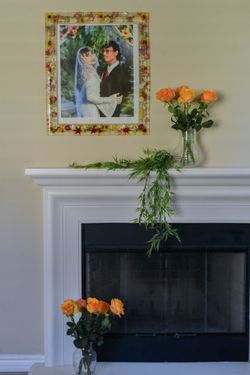 Custom Flower Picture Frame 