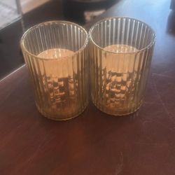 2 Silver Candle Holders
