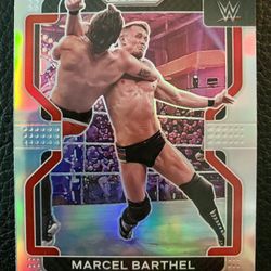 Marcel Barthel 2022 Panini Prizm WWE #186 SILVER PRIZM! 