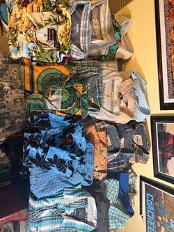 Big mens 2,3,4&6 X shirts