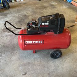 Craftsman 6 hp 150 2024 psi 33 gallon air compressor