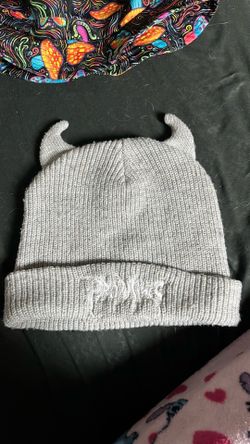 Promises beanie & Spencers mushroom hat