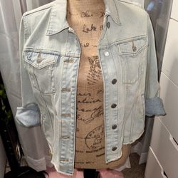 Wild Fable Light Wash Denim Jacket XS