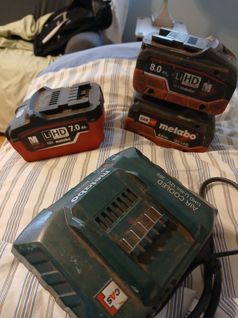 Metabo New An Used Batt An Chargets