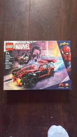 Miles Morales vs Morbius Lego Set