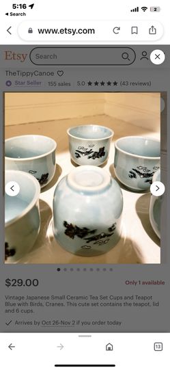 Japanese Tea Set  Thumbnail