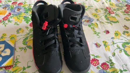 Air Jordan 6 Black Infrared Sneakers
