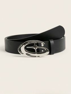 Black Star Buckle Belt