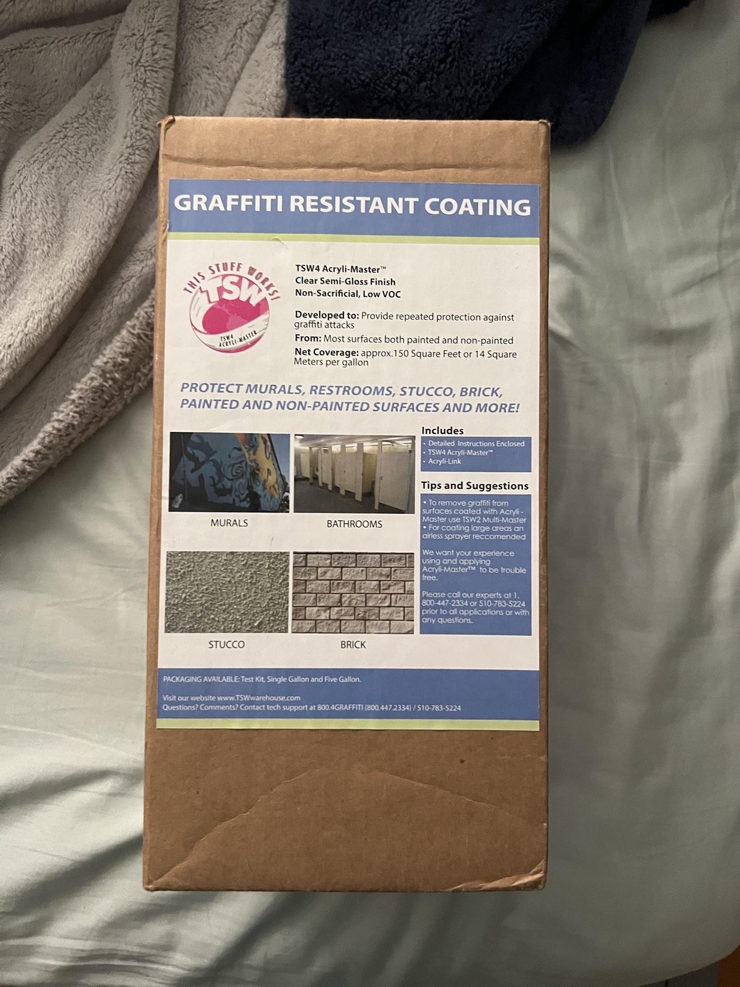 Graffiti Resistant Coating (semi-gloss)