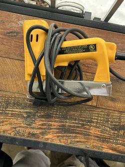Electro-Matic  Electric Staple Gun Tacked