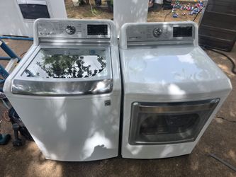 Lg washer and dryer  electric  matching  set xl jumbo