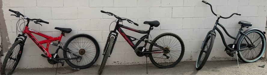 3 Bikes for Sale – Great Project or Repair Bikes