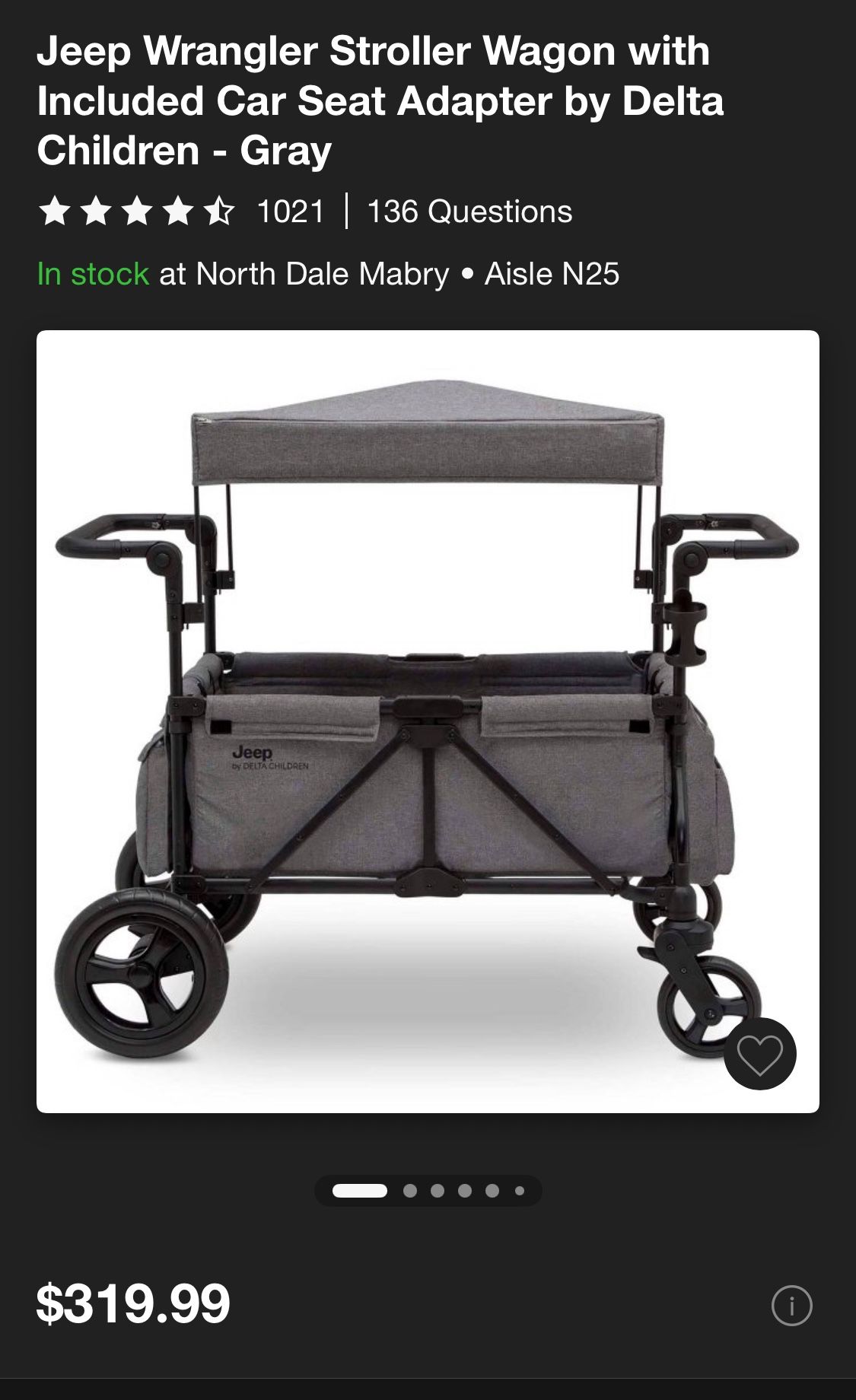 Jeep Stroller