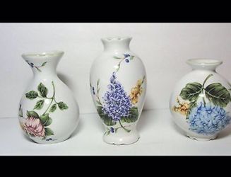 Princess house mini vases