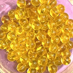 Stunning Lot Of 55 Citrine Beads