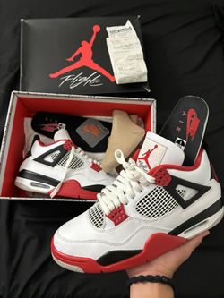 Jordan 4 Fire Red 