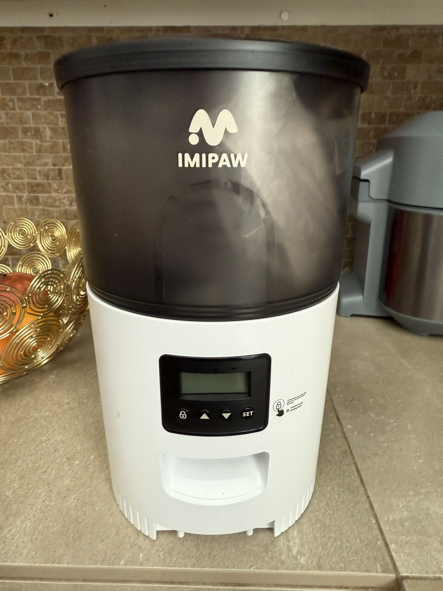 IMIPAW Automatic Cat Feeders, 3L Timed Cat Dry Food Dispenser
