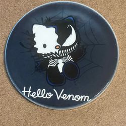 Hello Kitty Venom Round Ceramic Coaster