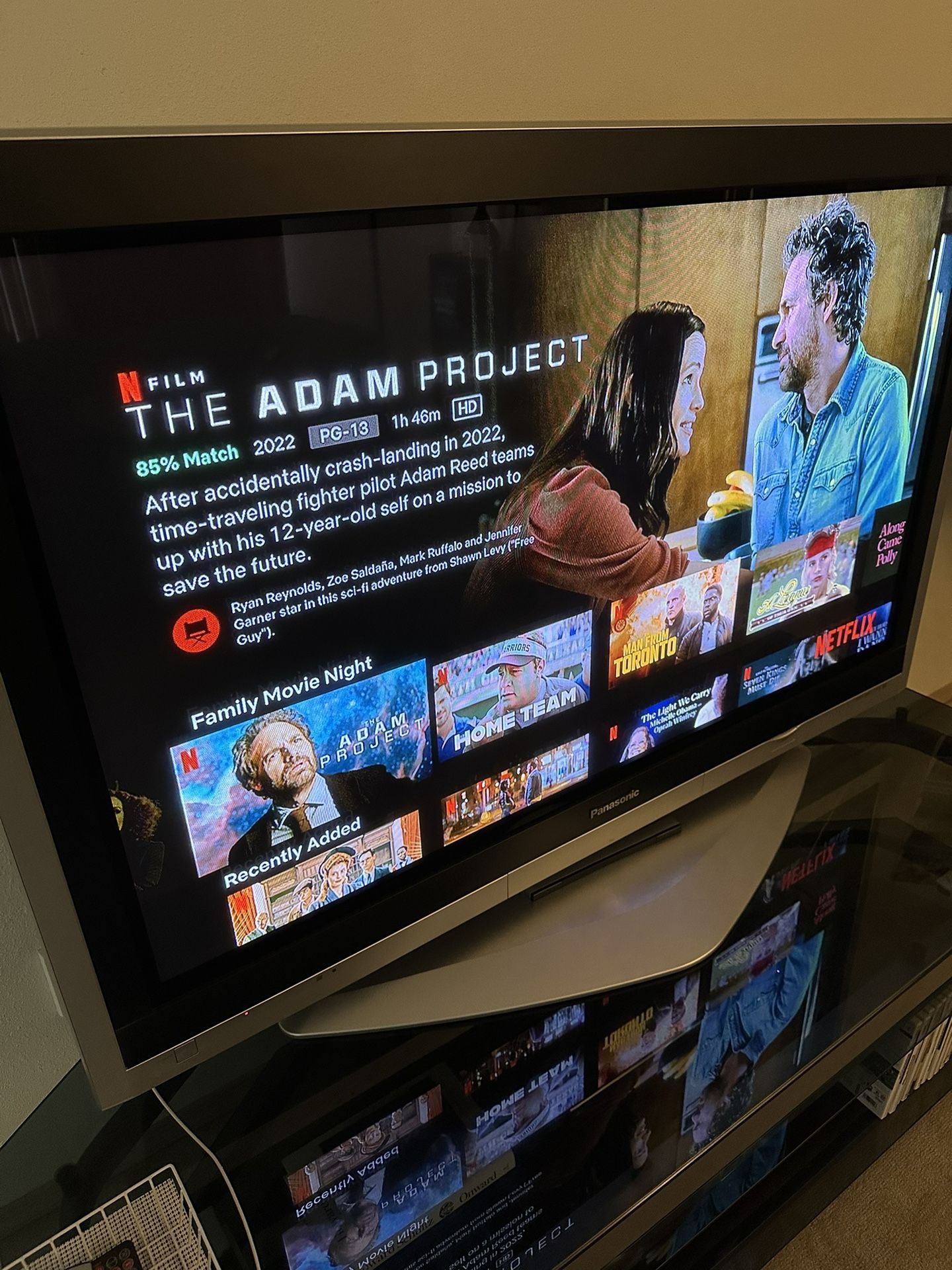 50” Panasonic Viera HD Plasma TV w/ stand